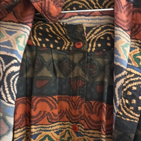 Vintage 100% silk women’s skirt set immaculate condition - Picture 3 of 5